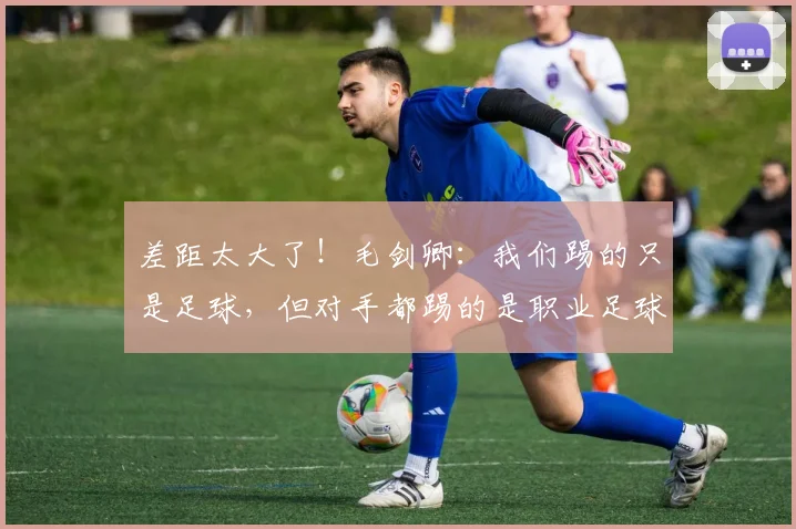 差距太大了！毛剑卿：我们踢的只是足球，但对手都踢的是职业足球